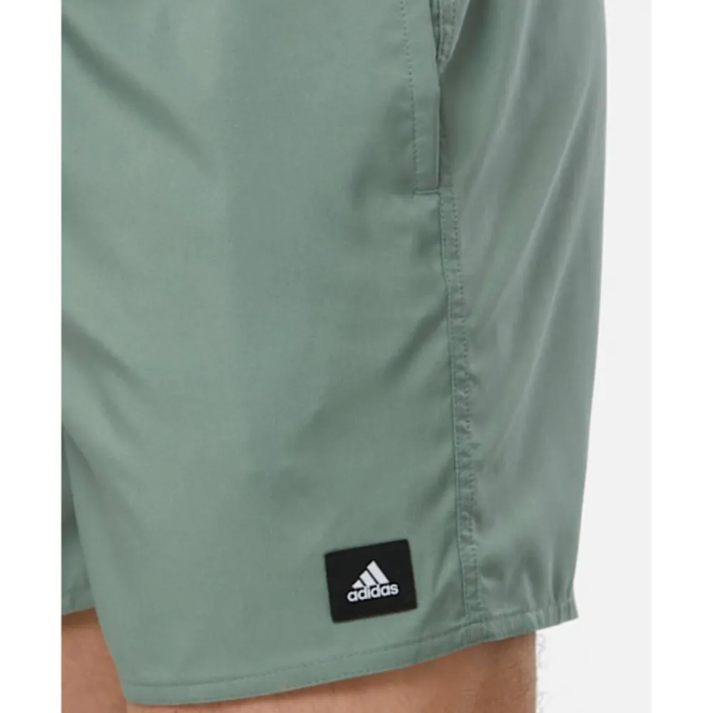 Online adidas Mens Solid Swim Shorts Green