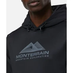 Discount Monterrain Mens Speed 2.0 Poly Fleece Hoodie Black