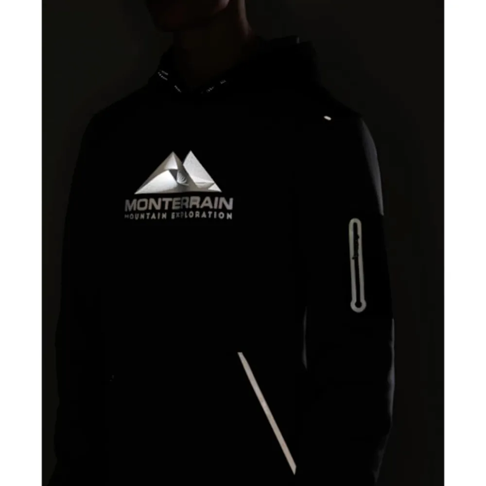 Fashion Monterrain Mens Speed 2.0 Poly Fleece Hoodie Grey