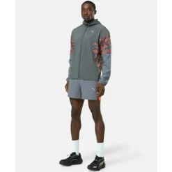 Discount Puma Mens Speed Ultrabreath Woven Short Grey