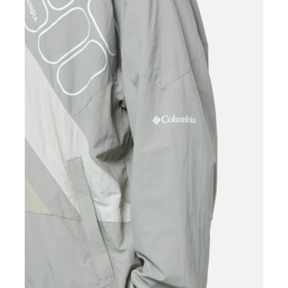 Discount Columbia Mens Sport Windbreaker Jacket Cream