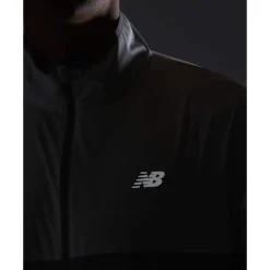 Discount New Balance Mens Sports Essentials Run Jacket Grey