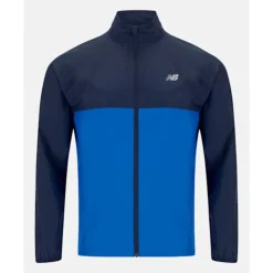 Fashion New Balance Mens Sports Essentials Run Jacket Navy