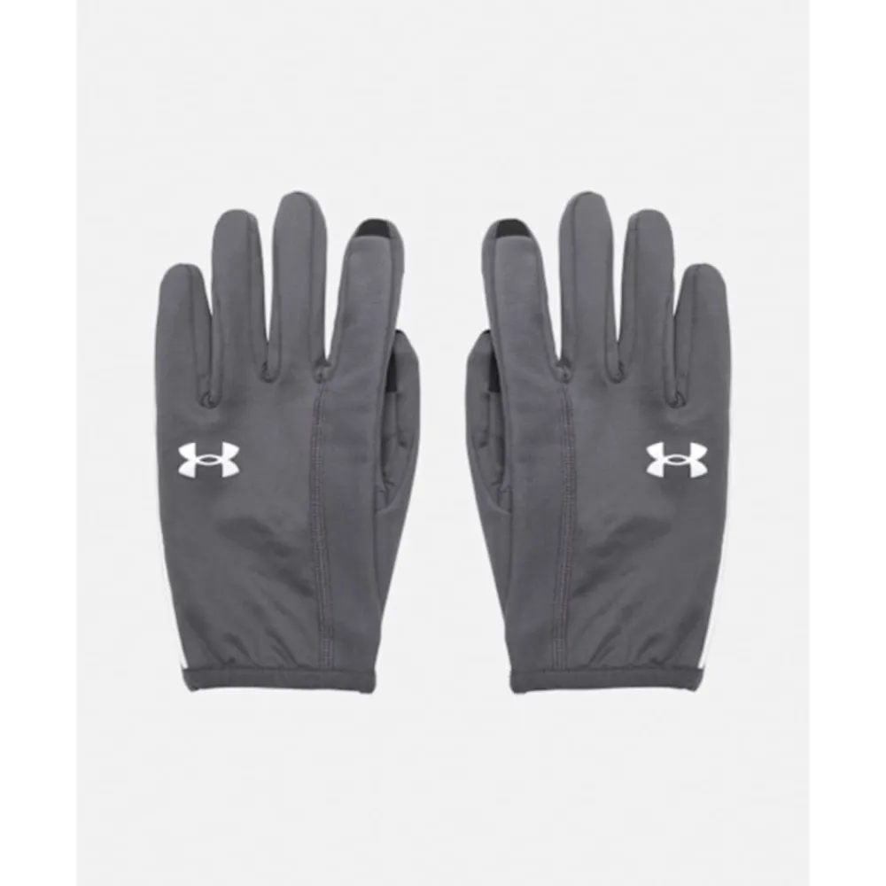 Best Under Armour Mens Storm Run Liner Gloves Grey