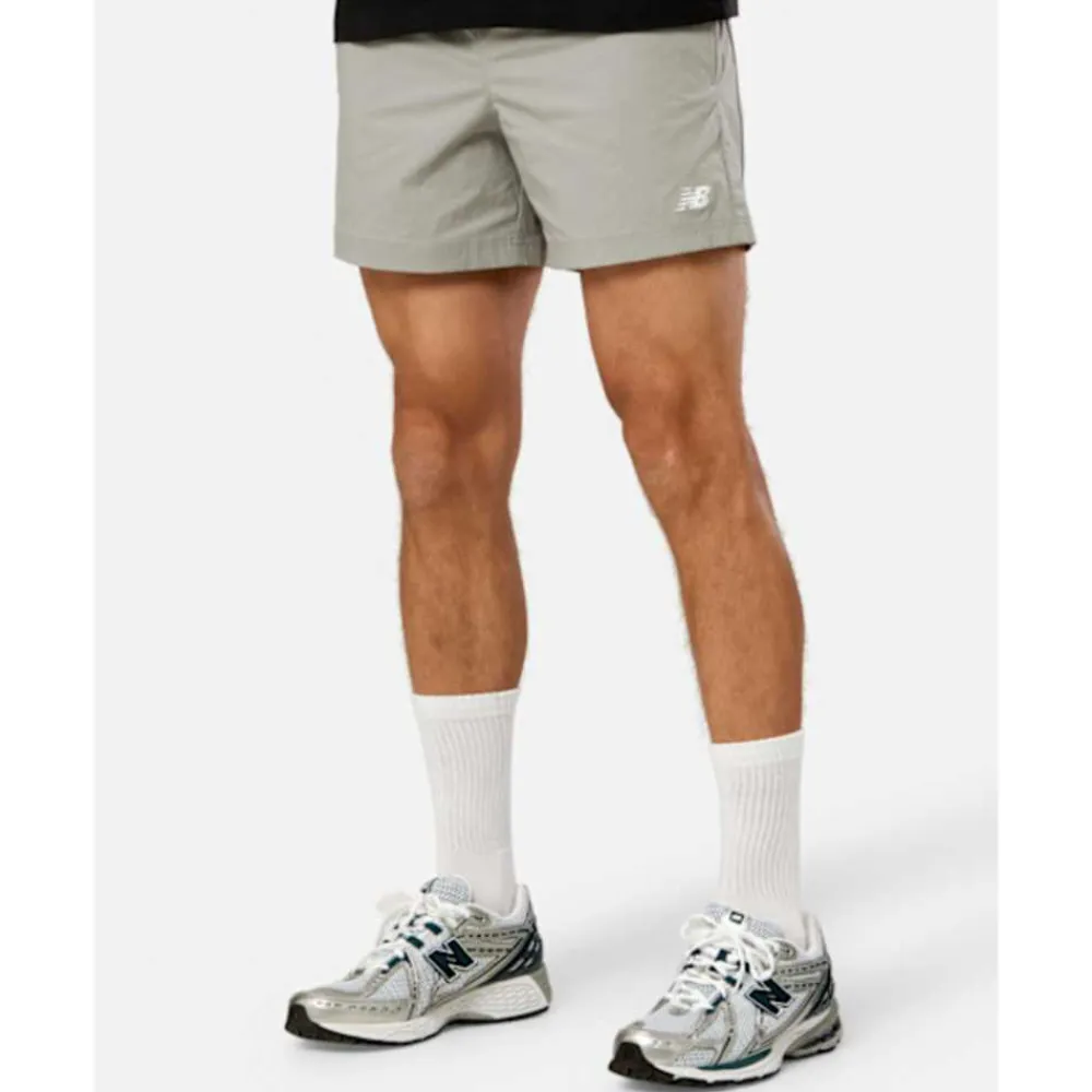 Clearance New Balance Mens Stretch Woven 5 Inch Short Grey