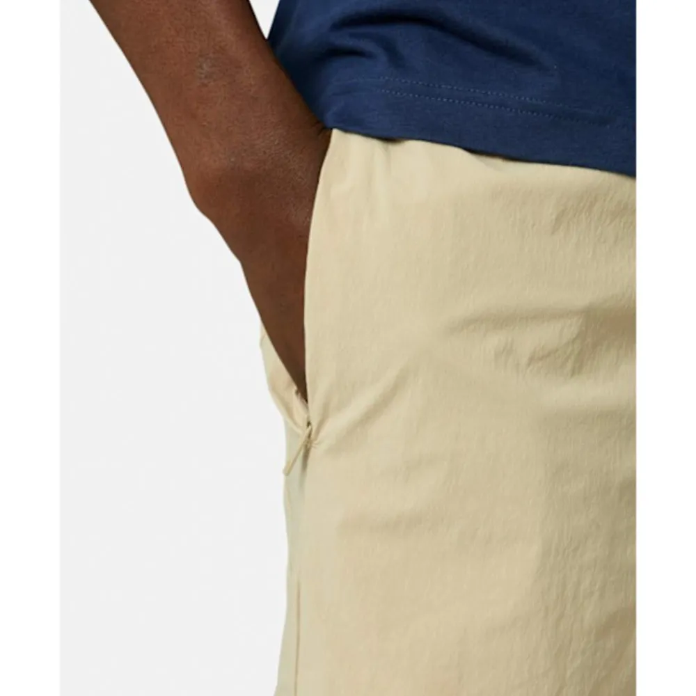 Hot New Balance Mens Stretch Woven 5 Inch Short Cream