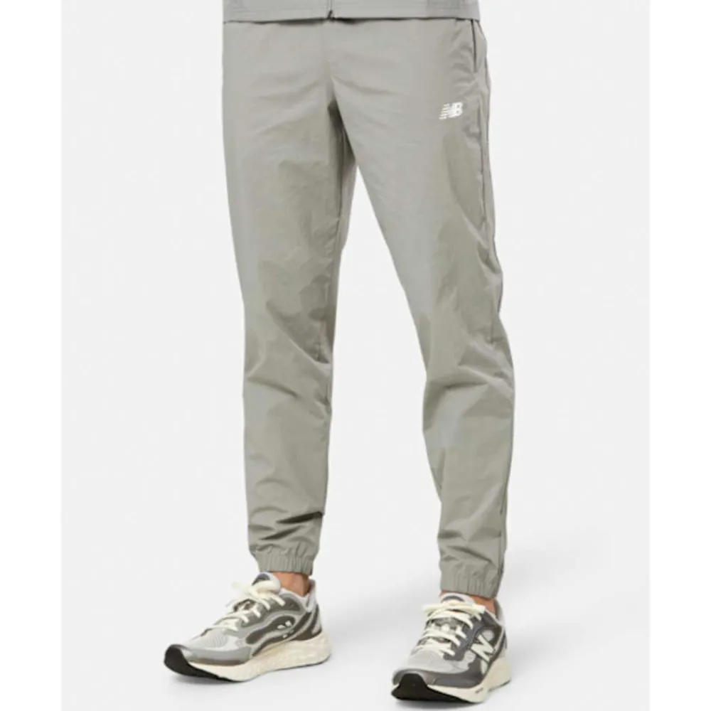Outlet New Balance Mens Stretch Woven Joggers Grey