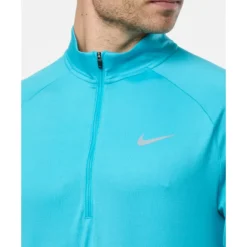 New Nike Mens Stride Half Zip Green
