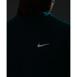 New Nike Mens Stride Half Zip Green