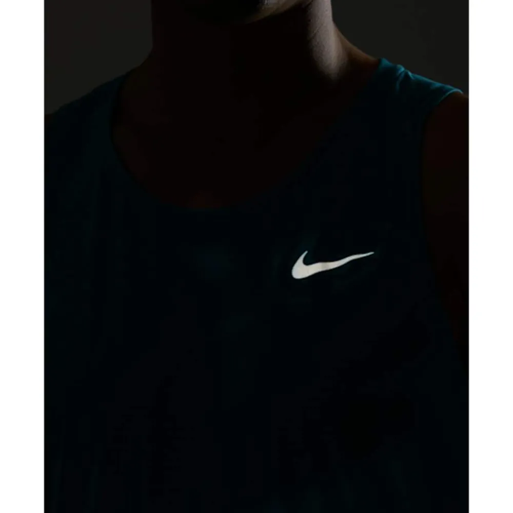 Online Nike Mens Stride Tank Top Green