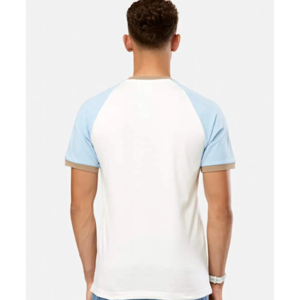 Outlet adidas Originals Mens 3-Stripe Cali T-Shirt White