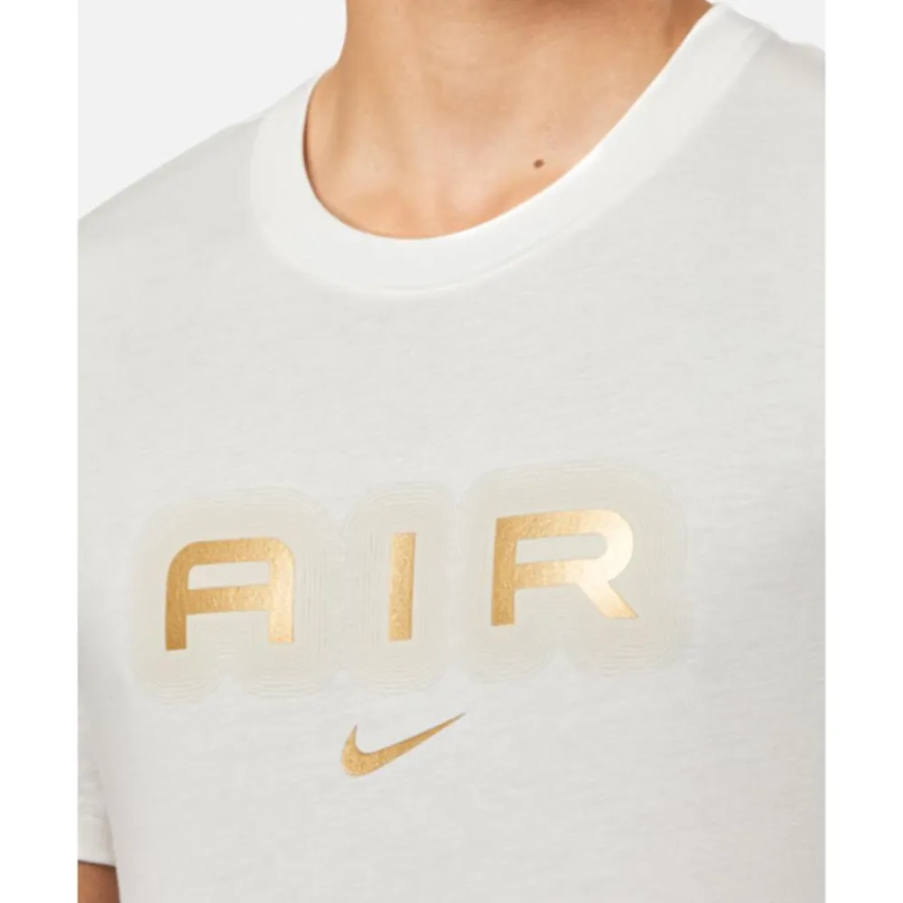 Outlet Nike Mens Swoosh Air Graphic T-Shirt White