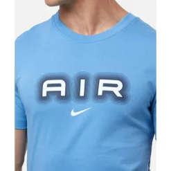 Online Nike Mens Swoosh Air Graphic T-Shirt Blue