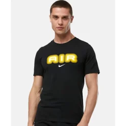 Discount Nike Mens Swoosh Air Graphic T-Shirt Black