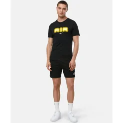 Discount Nike Mens Swoosh Air Graphic T-Shirt Black