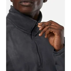 New Nike Mens Swoosh Air Polar Fleece Half Zip Top Grey