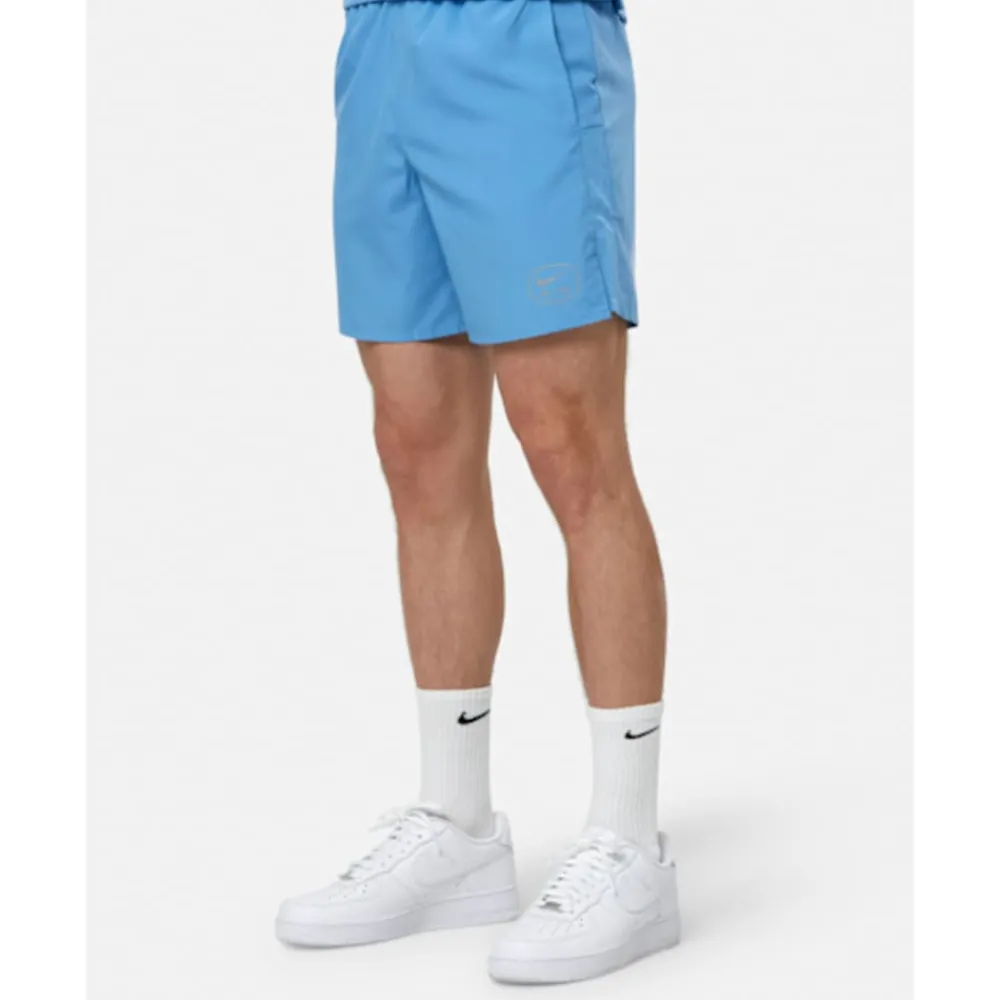 New Nike Mens Swoosh Air Run Shorts Blue