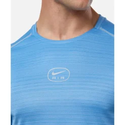 Online Nike Mens Swoosh Air Run T-Shirt Blue