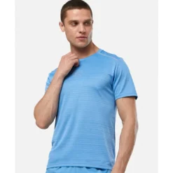 Online Nike Mens Swoosh Air Run T-Shirt Blue