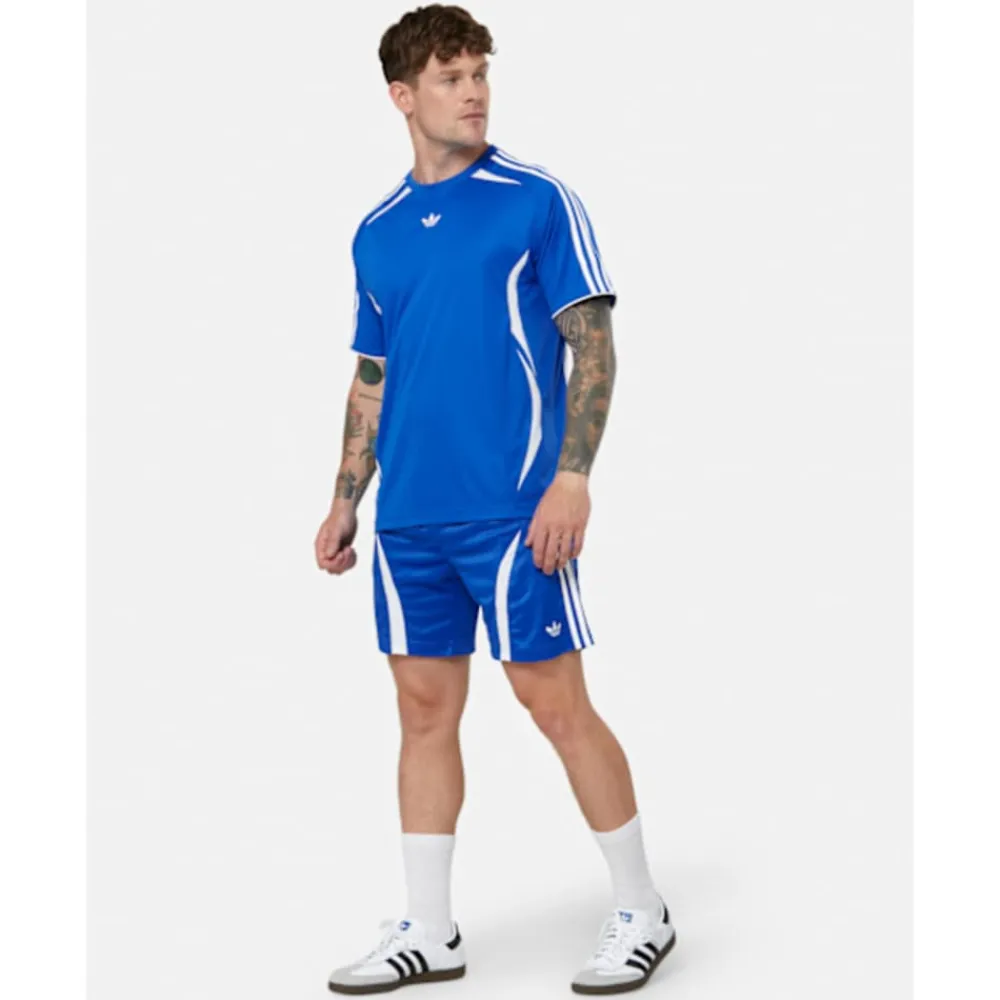 Sale adidas Originals Mens TeamGeist T-shirt Blue