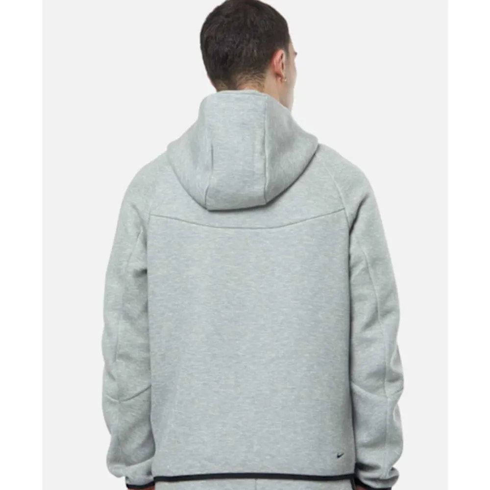 New Nike Mens Tech Fleece Full Zip Hoodie Grey