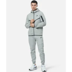 Discount Nike Mens Tech Fleece Pants Grey