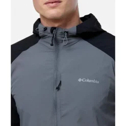 Sale Columbia Mens Tech Nylon Jacket Grey