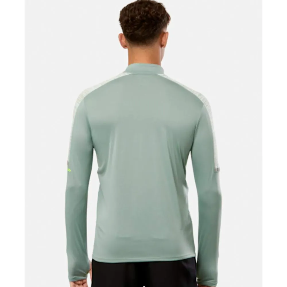 Sale Under Armour Mens Tech Utility Half Zip Top Green
