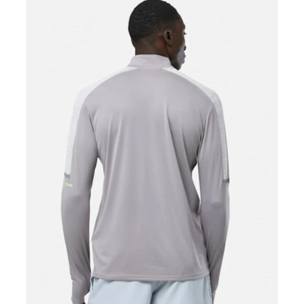 Best Under Armour Mens Tech Utility Half Zip Grey