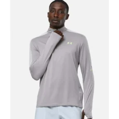 Best Under Armour Mens Tech Utility Half Zip Grey
