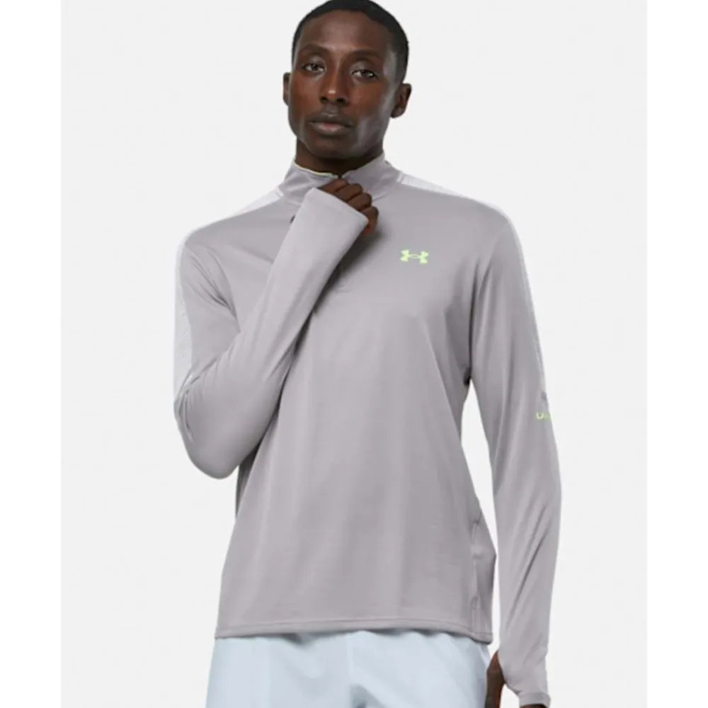 Best Under Armour Mens Tech Utility Half Zip Grey