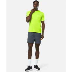 Clearance Under Armour Mens Tech Utility T-Shirt Yellow
