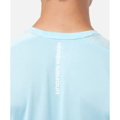 Fashion Under Armour Mens Tech Utility T-Shirt Blue
