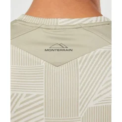 Online Monterrain Mens Theory Jacquard T-Shirt Cream