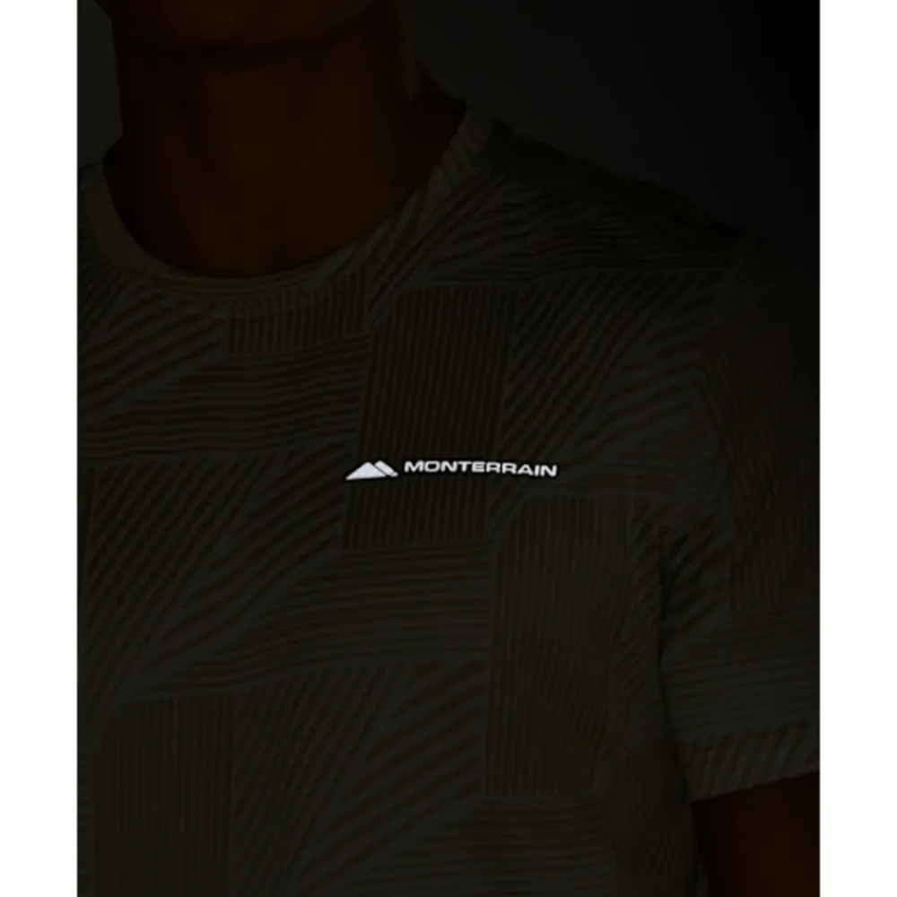 Online Monterrain Mens Theory Jacquard T-Shirt Cream