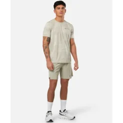 Online Monterrain Mens Theory Jacquard T-Shirt Cream