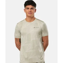 Online Monterrain Mens Theory Jacquard T-Shirt Cream