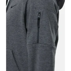 Online Nike Mens Therma Fleece Full Zip Hoodie Grey
