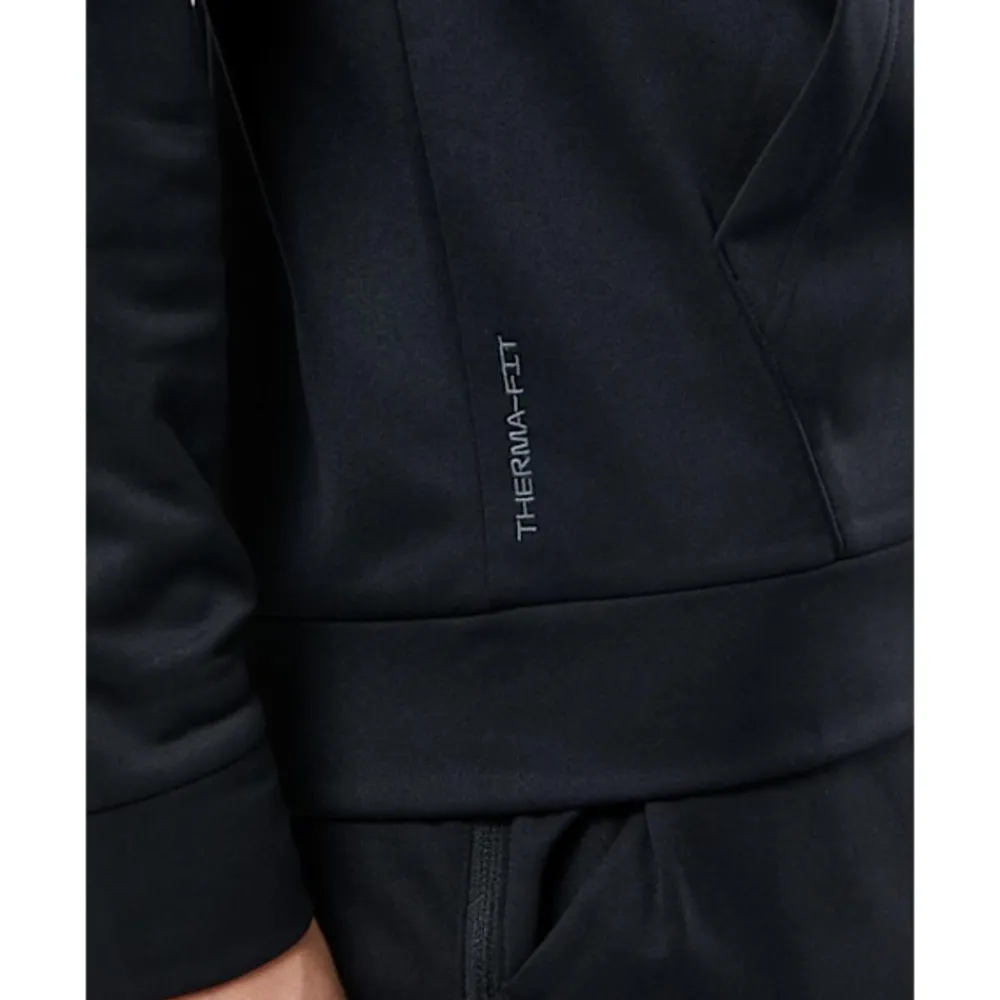 Outlet Nike Mens Therma Fleece Taper Pants Black