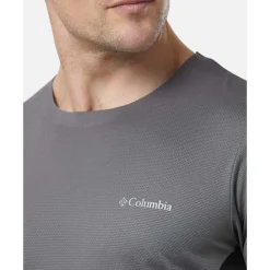 Hot Columbia Mens Three Pitch T-Shirt Grey