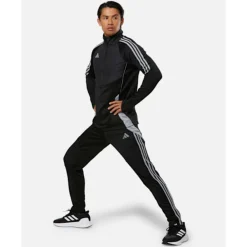 Discount adidas Mens Tiro24 Half Zip Top Black