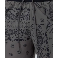 Online Nike Mens Trail Printed 6 Inch Short Grey