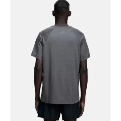 Fashion On Mens Trail Run T-Shirt Grey