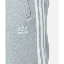 Fashion adidas Originals Mens Trefoil Essentials 3-Stripes Pants Grey