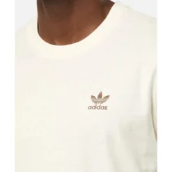 Hot adidas Originals Mens Trefoil Essentials T-Shirt Cream