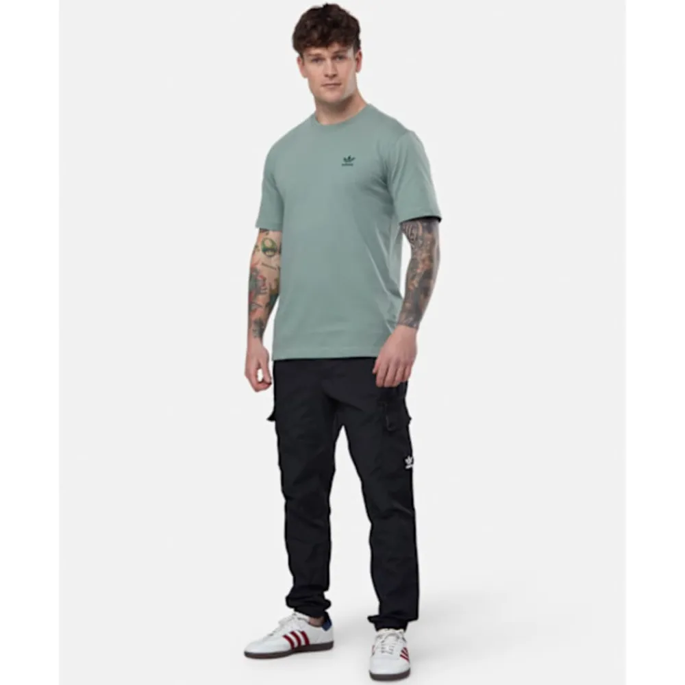 Outlet adidas Originals Mens Trefoil Essentials T-Shirt Green
