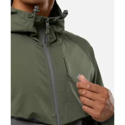 Best Trailberg Mens Tricolour Woven Hood Grey