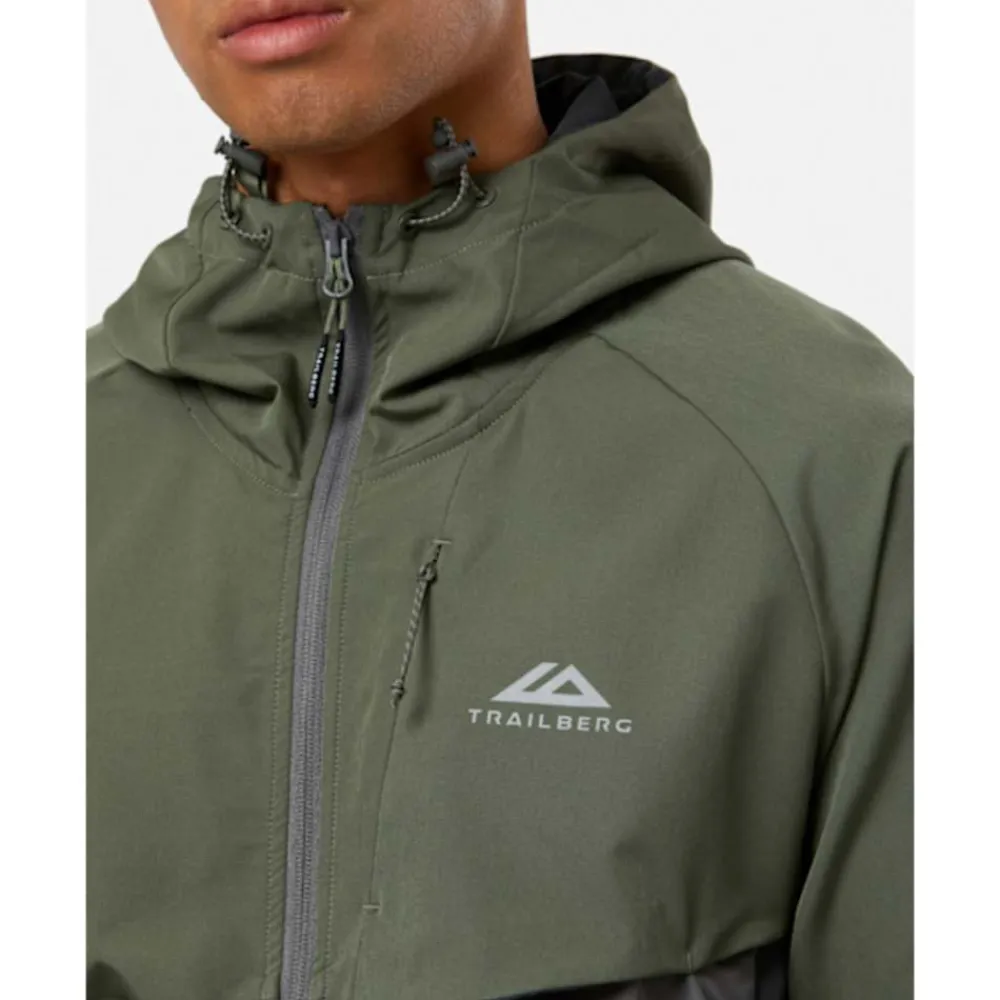 Best Trailberg Mens Tricolour Woven Hood Grey