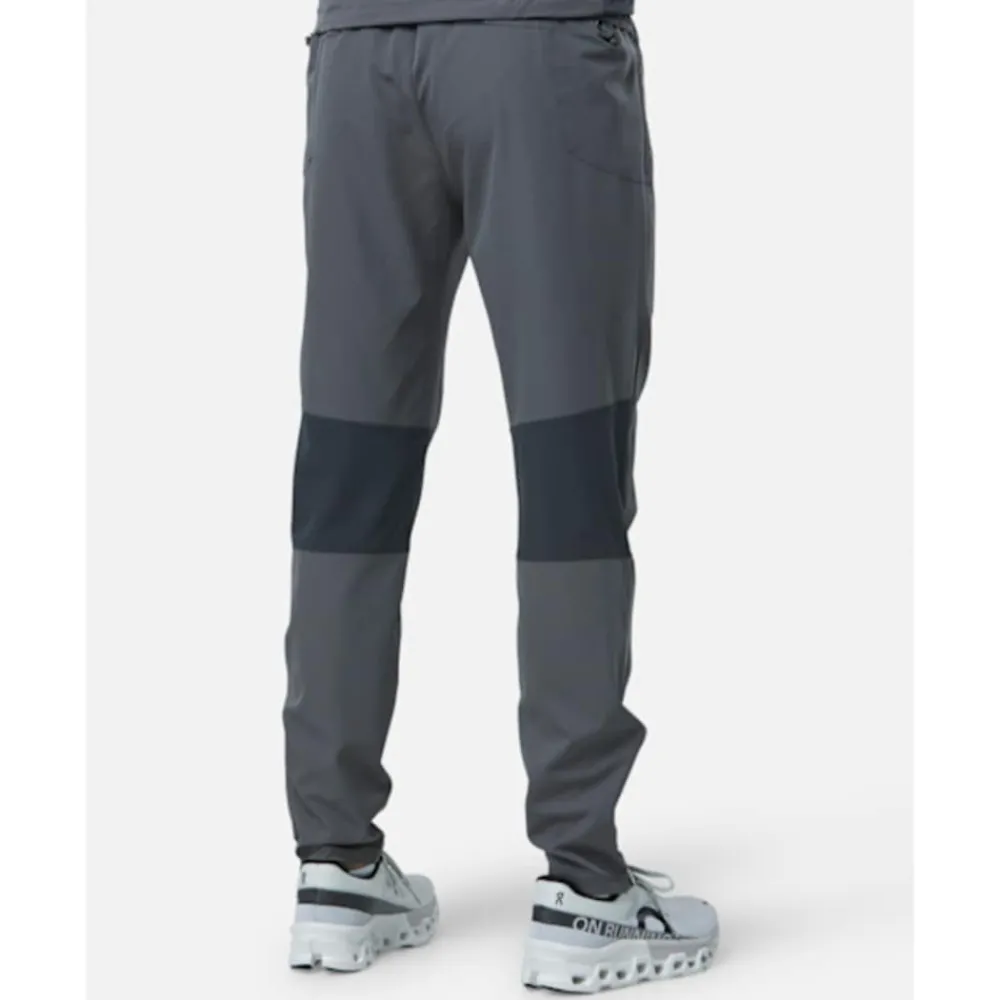 New Trailberg Mens Tricolour Woven Pant Grey