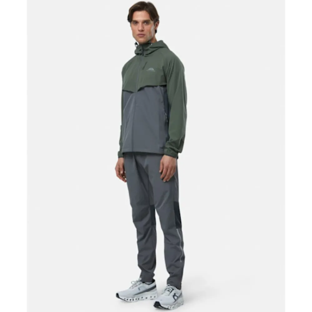 New Trailberg Mens Tricolour Woven Pant Grey